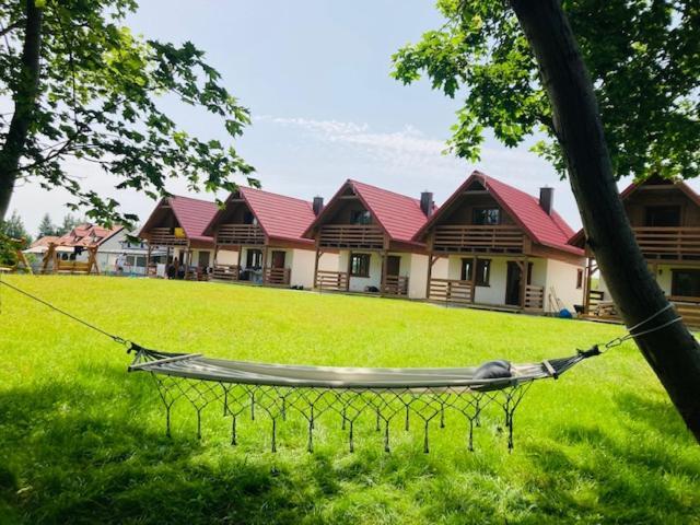 Kalinowy Sad Domki Z Jacuzzi I Sauna Mikołajki Exterior photo